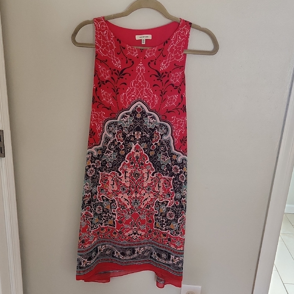 Max Studio Paisley Shift Dress